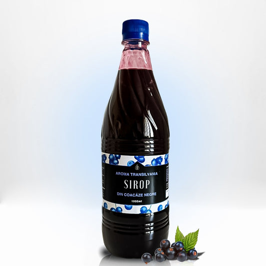 Sirop de coacăze negre 1L